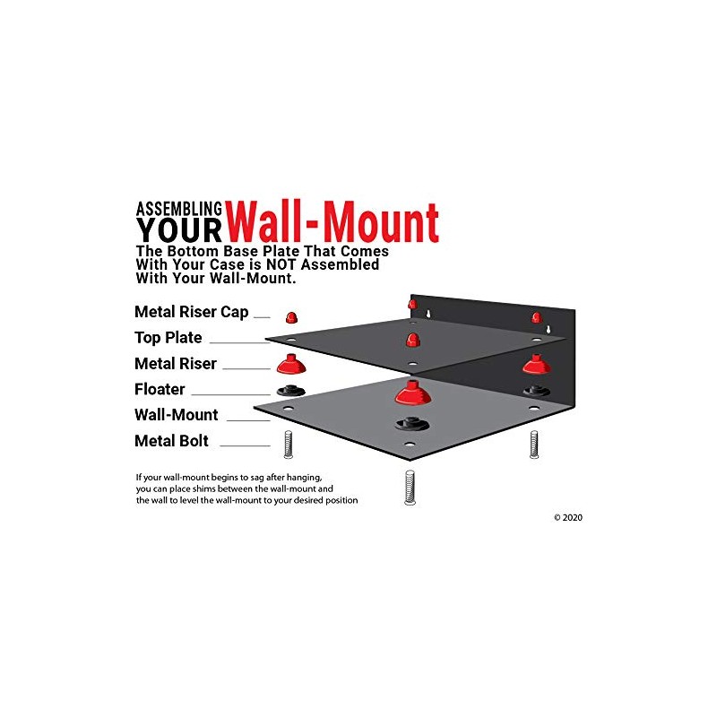 Better Display Cases Acrylic Football Display Case Vertical with Mirror