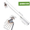 Weed Puller Tool Weed Puller 4 Teeth 15.75in Weed Remover
