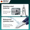 DEOU Podiatrist Toenail Clippers Ingrown Toenail Tools for Thick Nails