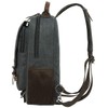 Mygreen Crossbody Backpack, Sling 2-Way, Canvas, Black