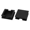 sourcingmap 75mm x 75mm Plastic Square Caps Tube Pipe Inserts