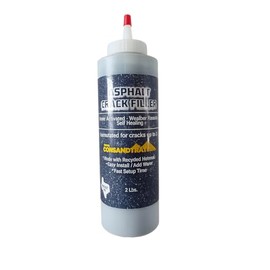 Asphalt Dry Crack Filler 2 LB Bottle.