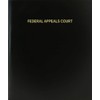 BookFactory Federal Appeals Court Log Book/Journal/Logbook - 120 Page, 8.5''x11'',