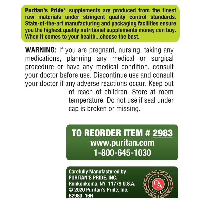 Puritan's Pride Garlic Oil 5000 mg - 250 Rapid Release