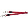 Rogz Classic Dual Use Double Split Dog Lead with Reflective