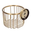 Hollow Out Toilet Paper Holder Antique Rust Proof Wall Mounted