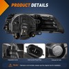 Nilight Fog Lights Assembly Compatible with 2007 2008 2009 Toyota
