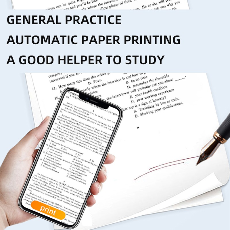 100 Sheets A4 Thermal Paper 210x297mm High Gloss Printing Paper