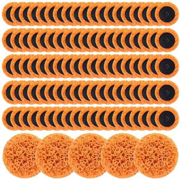 Threlaco 100 Pcs 2" Die Grinder Sanding Discs Change Strip