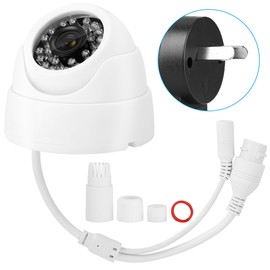 Wide Angle Indoor Dome IP Infrared Home Security Camera 2048*1536 DC 12V White