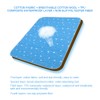 Four layer Antislip Adult Incontinent Pad Washable Reusable Underpads for