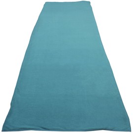 CampTeck U6829 Mikrofaser Yoga Handtuch Antirutsch für Yogamatte (184 x 62cm) Yogahandtuch für Hot Yoga, Bikram Yoga & Power Yoga mit Tragetasche – Blau