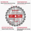 10 Pack Circular Saw Blade 7-1/4" 24T with 5/8" Arbor,