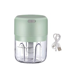 Electric Garlic Chopper 250ml Cordless Operation Multifunctional Detachable Mini Food Chopper for Ginger Onion Green