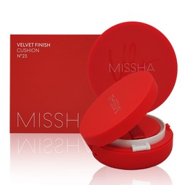 Missha Velvet Finish Cushion SPF50+/PA+++ 15g (Full Size) / 미샤 벨벳 피니쉬 쿠션 SPF50+PA+++ 본품 15g