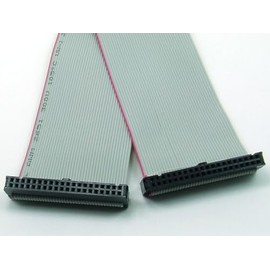 POPESQ® #A2962 IDC Cable 40-Pin 50 cm 2 mm Connector Ribbon Cable