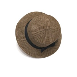 Cicilin (Stock Disposal Sale) Parent-child Hat, Straw Hat, Foldable, Men's, Women's, Children, Girls, Boys, Ribbon, UV Protection, Sun Protection, Quick Drying, Flirty, Breathable, Outdoor, Sports,