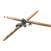 Wooden Walking Cane with Aluminium Handle Sheep - Handmade, Ergonomic,