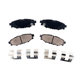 HICKS Rear Brake Pad Set D1114 Compatible with 2009-2013 Subaru Forester, 2015-2017 2019-2023 Subaru Impreza, 2005-2009 Subaru Outback