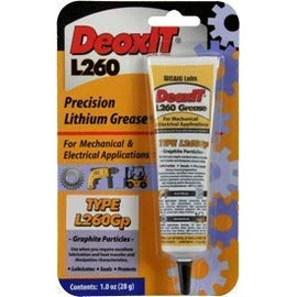 Deoxit L260Gp Grease w/Graphite Particles 1oz (28g) Squeeze Tube