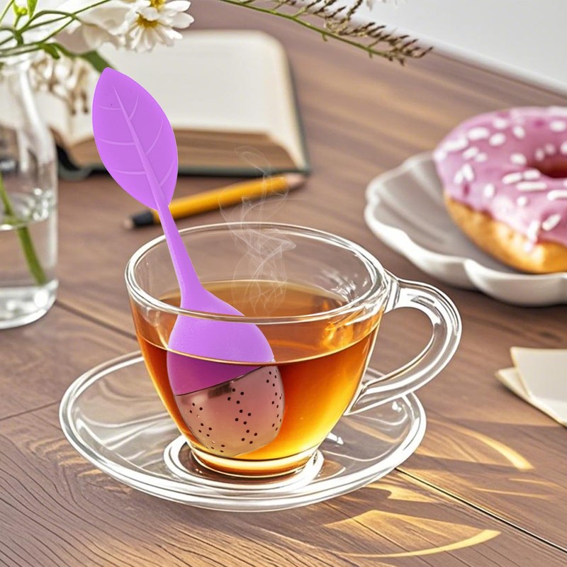 Bekith 7 Pack Silicone Tea Infuser, Cute Loose Leaf Tea