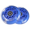 WHEELGOO Rear 80mm Light Up White Flashing 3-Wheeled Kid Scooter