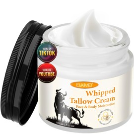 Beef Tallow Skincare - Beef Tallow Grass-Fed Organic - Beef Tallow Cream for Face & Skin - Nourishing and Moisturising for All Skin Types