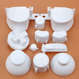 A B X Y Z Button & Thumbstick Button D-pad Mod Kits for Gamecube NGC Controller -White