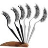 FOMIYES Fake Eyelash Display Rack 3pcs Eyelashes Wearing Tool Magnetic