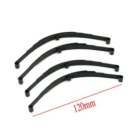 Black 1 Set Leaf Springs Set HighLift Chassis for D90 1/10 RC Crawler Car Upgrade Parts