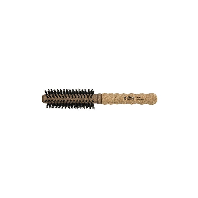 EX2 - Ibiza Small Round Brush with Extended Cork Handle,