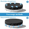 Pool Cover Weights Water Bag, Pack of 8 Thickened Pool