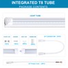 SOMLIGHT 8FT LED Tube Fixture, 96" 72 Watts T8 Integrated