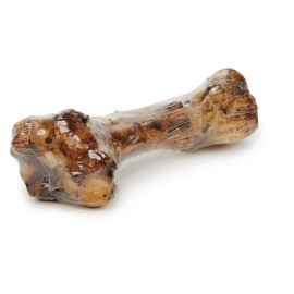 MPP All Natural Buffalo Shoulder 12 Inch Big Dog Bones Meaty Dental Chew Health - 5 Bones