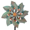 Stargarden Retro Outdoor Wind Spinners, 13.4 Inch Metal Wind Sculptures