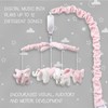 The Peanutshell Pink Elephant Crib Bedding Sets (4 Piece Crib