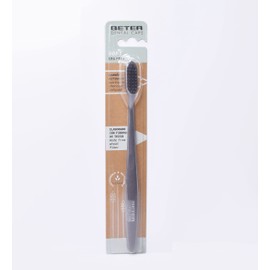 Wheat Fiber Soft Adult Toothbrushes (Kit of 5) | Adult Soft Charcoal Toothbrushes Dential Care | Sustainable and Recyclable