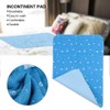 Four layer Antislip Adult Incontinent Pad Washable Reusable Underpads for