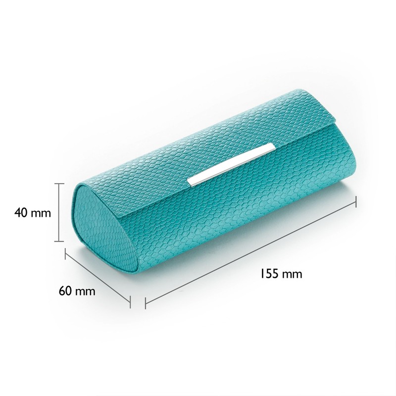 FEFI - Elegant hard case glasses case in snakeskin design