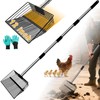 Chicken Poop Scooper, 12" Chicken Coop Scooper for Sand with