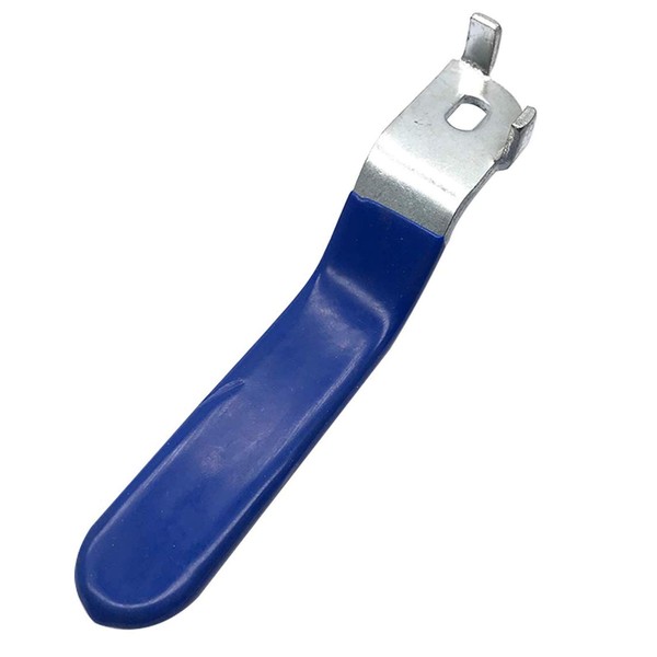 2 Pcs Blue Valve Handle Hole Size 5x8mm,Hole Thickness 2mm,Total