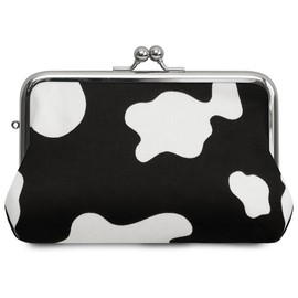 AYANOKOJI Purse Square Pouch, Made in Japan, cow black