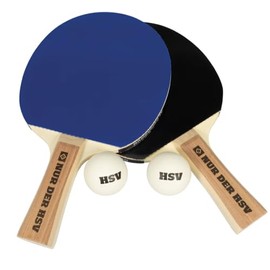 Hamburger SV HSV Table Tennis Set, 2 Bats and 2 Balls