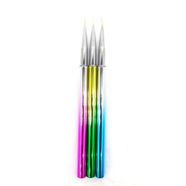Trendy Look Ergonomic Professional Nail Art Brushes.