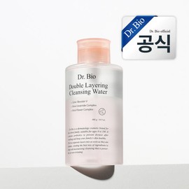 Dr. Bio 닥터바이오 더블 레이어링 클렌징 워터 480g / 민감성 피부 온가족 신생아 임산부 아기 유아 Dr. Bio Double Layering Cleansing Water 480g / For Sensitive Skin, All Family, Newborn, Pregnant Women, Babies, Toddlers