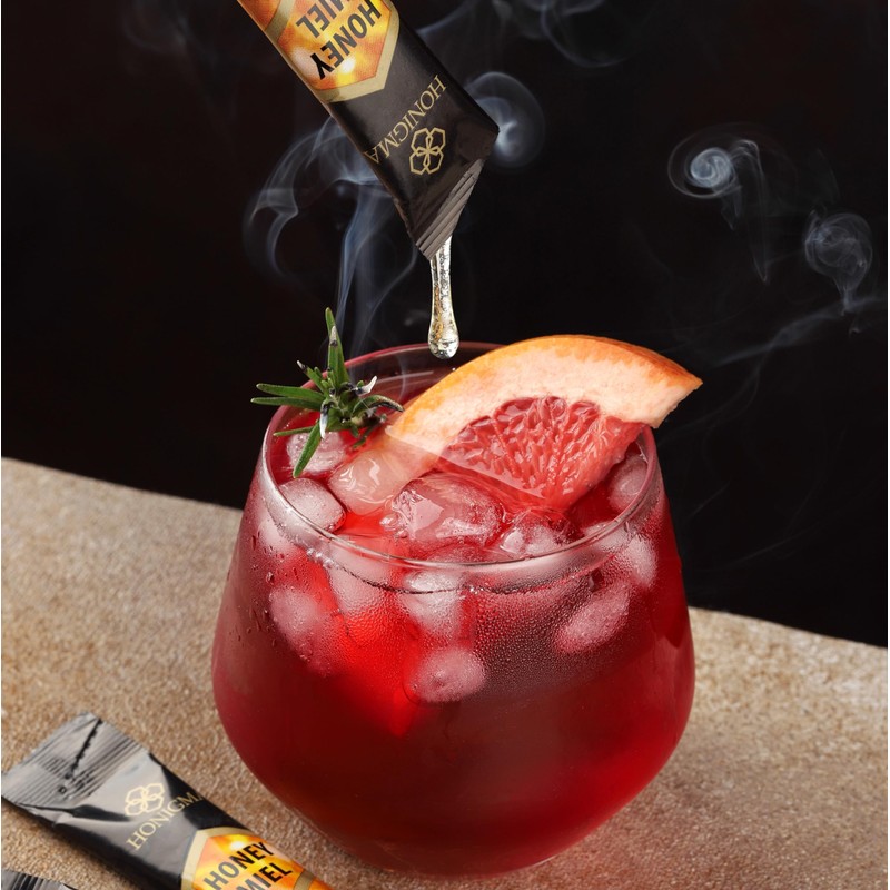 HONIGMA® Pure Ukrainian Acacia Honey Sticks – Deliciously Sweet –