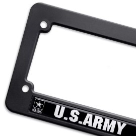 U.S.ARMY Motorcycle License Plate Frame Tag Bracket with We The People Key Tag