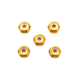 タミヤ ミニ四駆特別企画商品 2mmアルミロックナット ゴールド 5個 95458