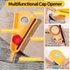 3-in-1 Can Opener with Multifunctional Non-Slip Bottle Opener, Can Opener