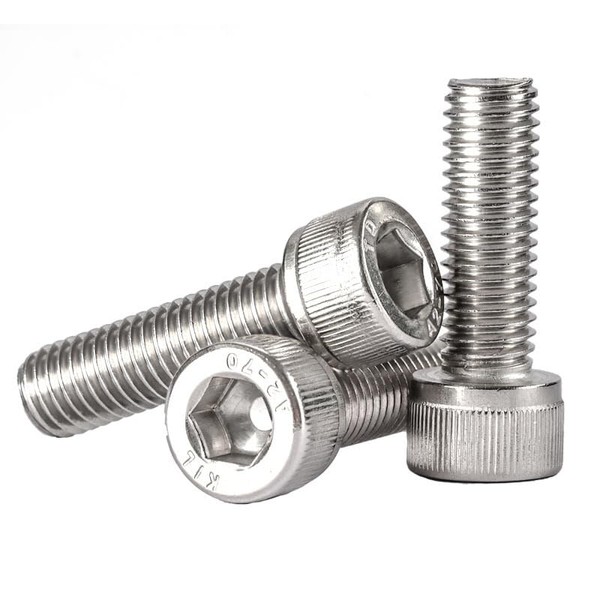 20PCS 1/4-20x3/8 Socket Head Cap Screws Bolts, Allen Socket Drive,